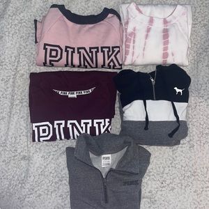 VS PINK Sweatshirt Bundle